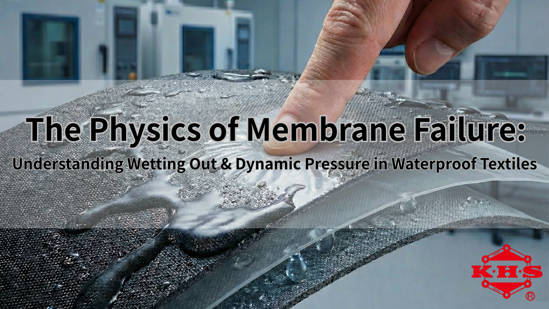 The Physics of Membrane Failure: Understanding Wetting Out & Dynamic Pressure in Waterproof Textiles